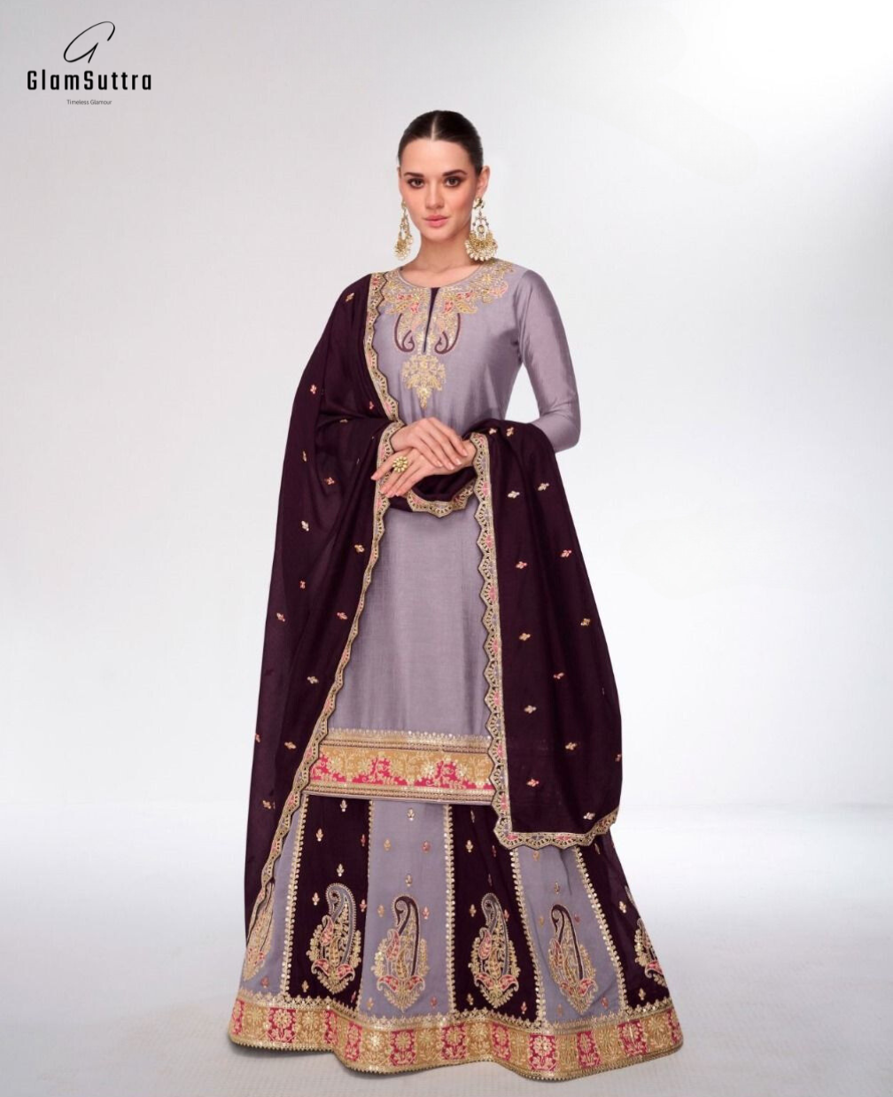 Exquisite Lavender Lehnga  - Perfect for Weddings & Festive Celebrations