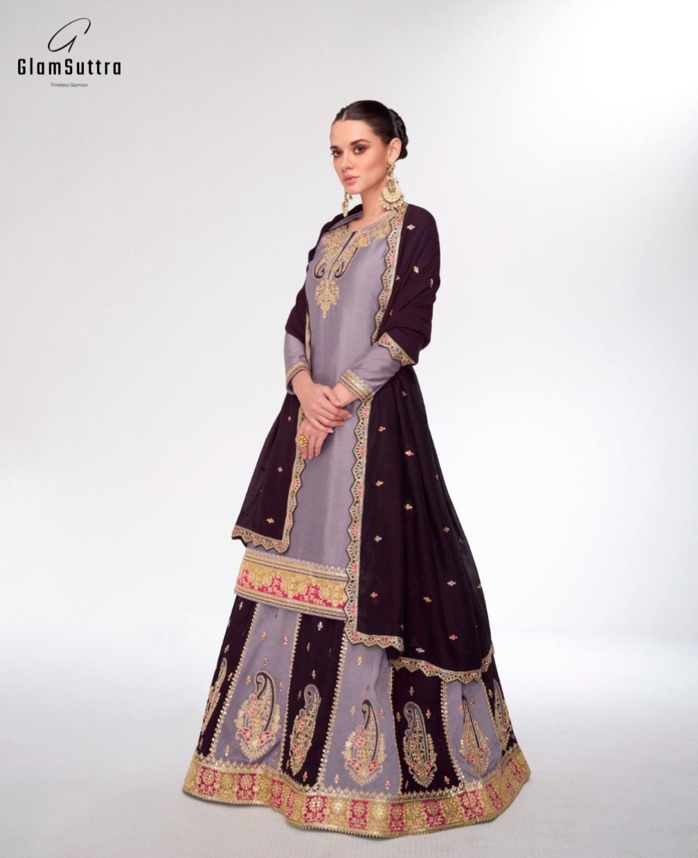 Exquisite Lavender Lehnga  - Perfect for Weddings & Festive Celebrations